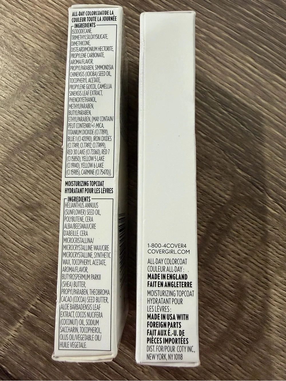 2 x Covergirl Outlast All-Day Lip Color NEW